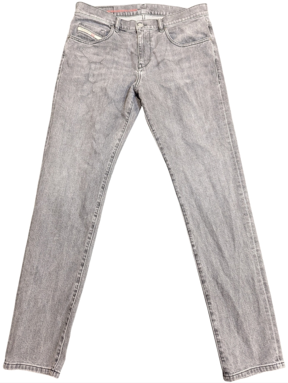 Diesel Industry Jeans D Strukt Slim Fit Gray Jeans Men's Size 33x32